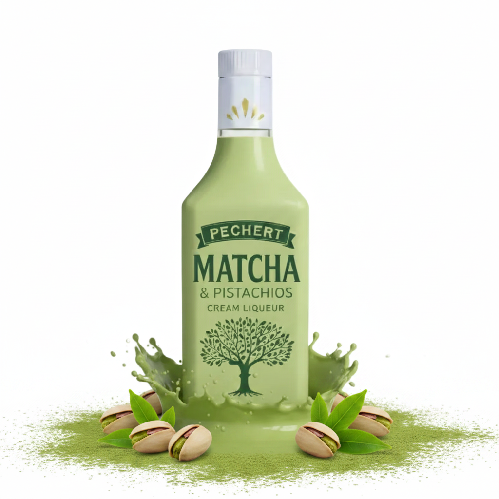 Pechery Matcha & Pistachios Cream Liqueur - 700 ml